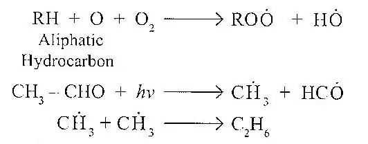 What are Particles, Ions and Radicals. How are they formed in the atmosphere?