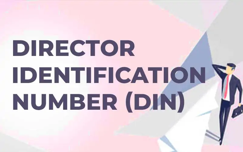 Provisions in Respect of Director Identification Number (DIN).