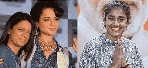 Kangana Ranaut Open in Support of Rangoli Chandel and Babita Phogat