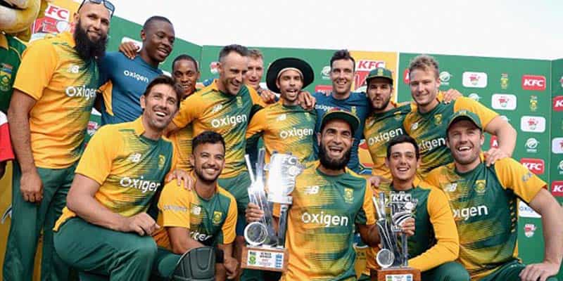 South Africa men's cricket team return to training