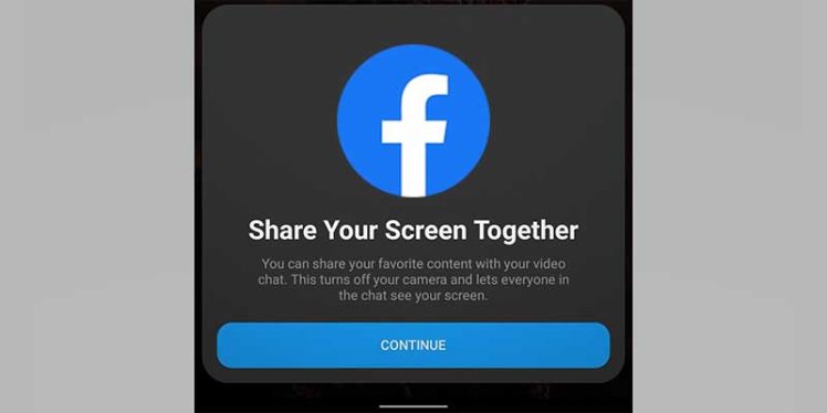 Facebook Messenger adds screen sharing feature to its Android and iOS app.