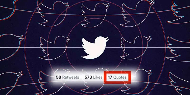 Twitter testing the Quotes button replacing with "Retweets" and "comments"