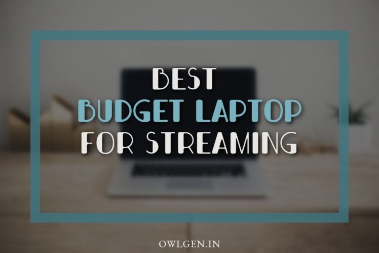 Best Budget Laptop for Streaming