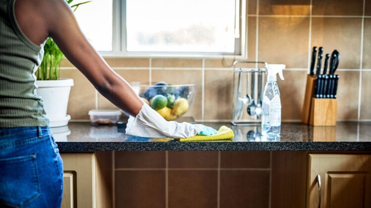 Cleaning the Kitchen