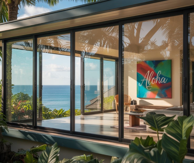 Lanai Glass in Hawaii Homes