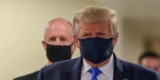 US President Trump first time wear mask during pandemic – Covid-19